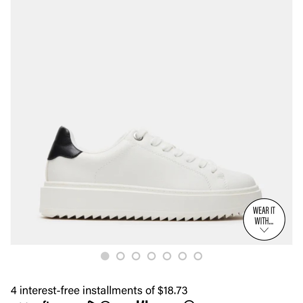 Steve Madden Catcher Sneaker White